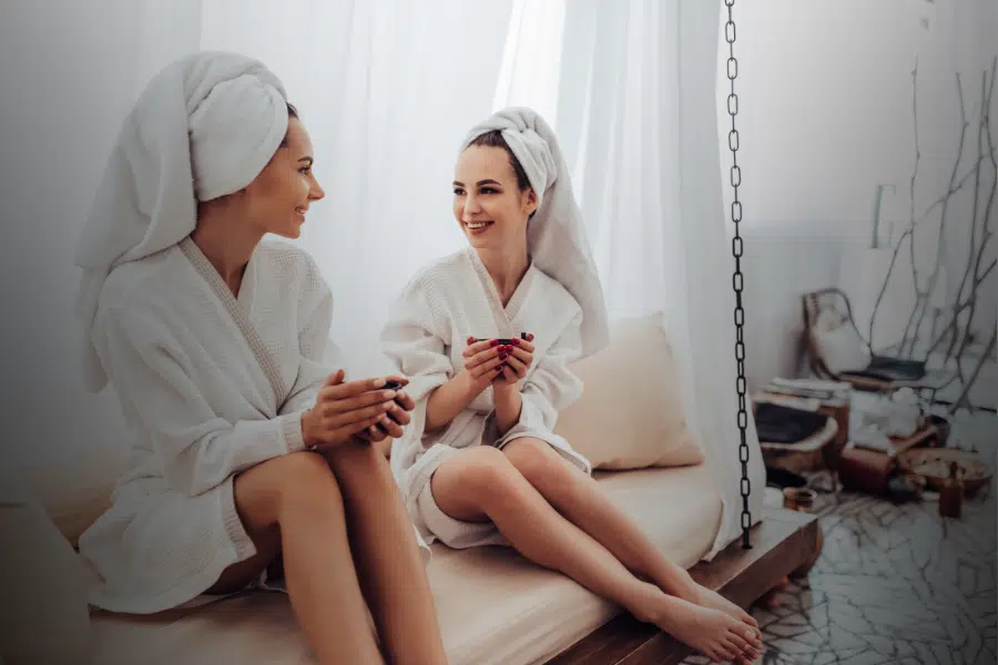 Une Séance de Spa Après le Sport