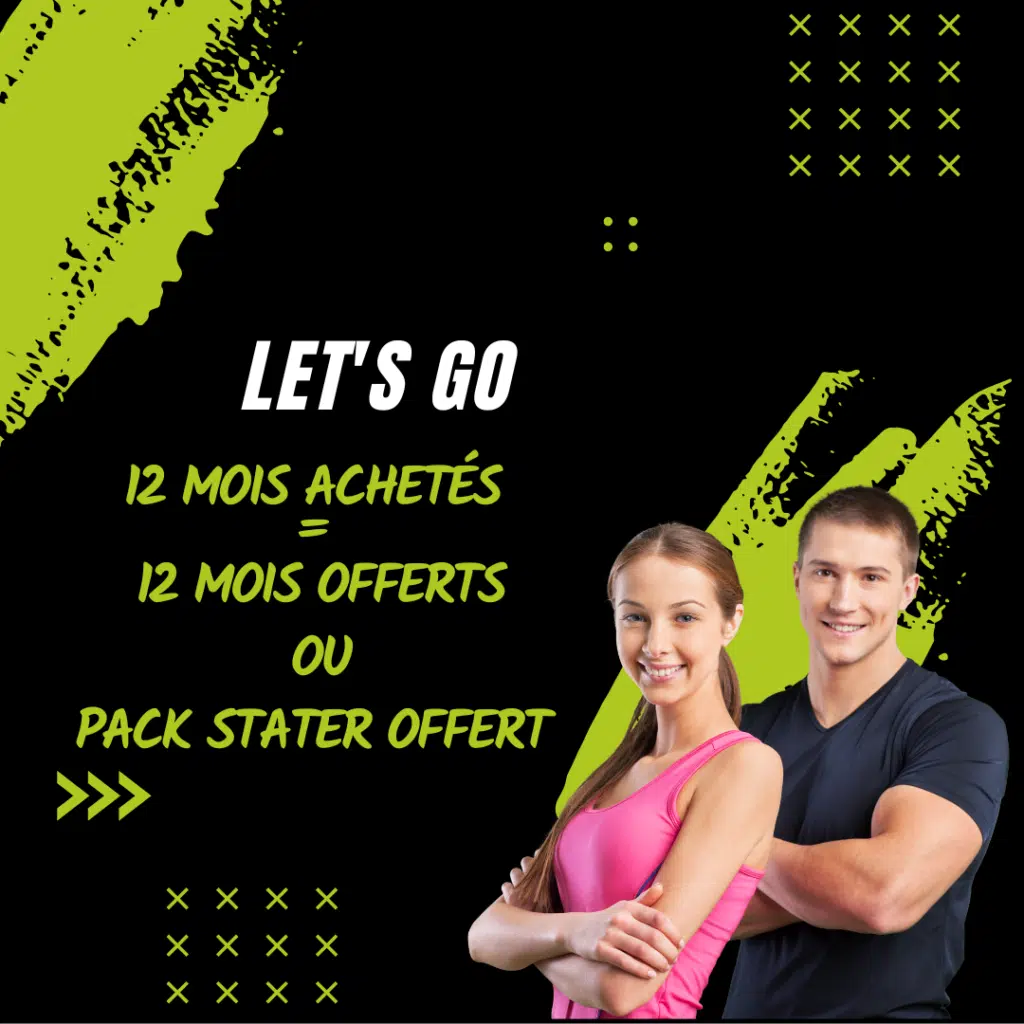 mois achetés = mois offerts ou pack staster offert