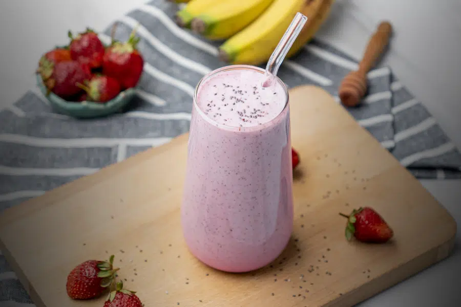 Recette Smoothie Frais Fruité et Protéiné