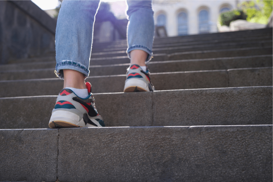 Calculateur de calories pour escaliers