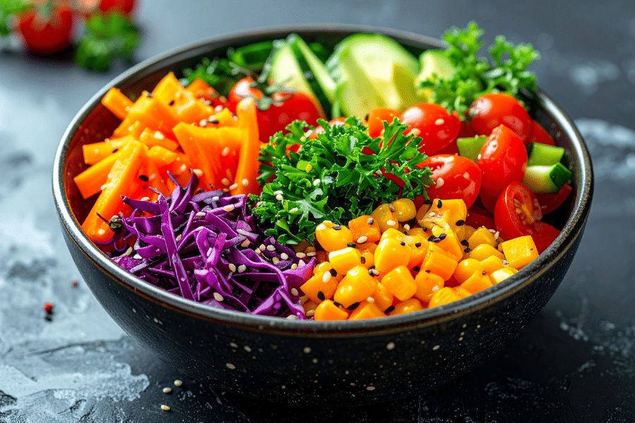 Salade Buddha Bowl Automne Recette Healthy et Énergisante