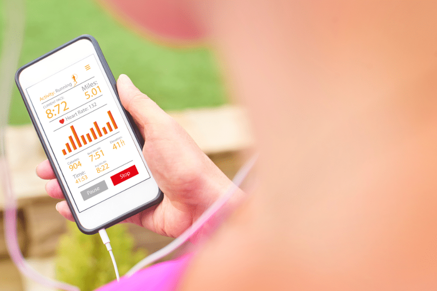 TENDANCE Apps de Fitness +% d'utilisateurs en
