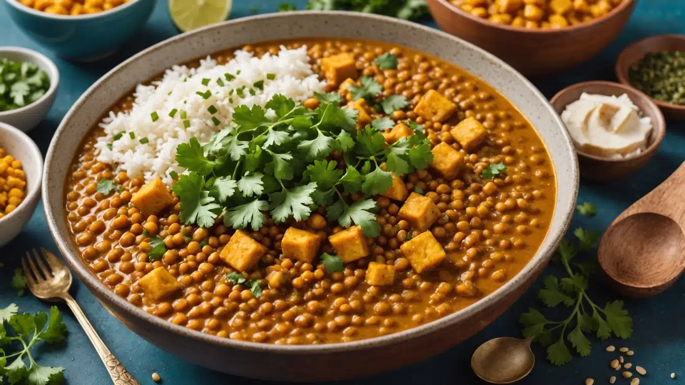 Curry de Lentilles Protéiné : Recette Healthy en 15 Min