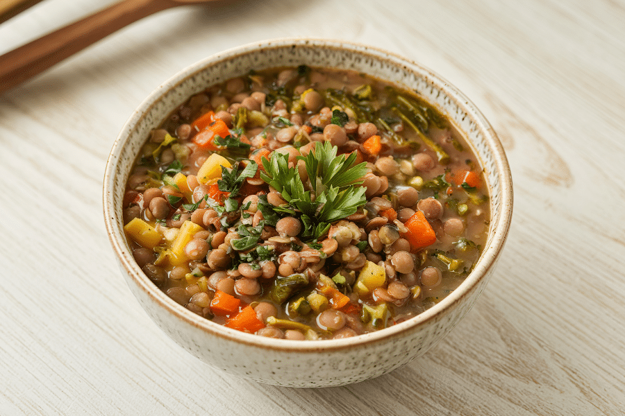 Curry de Lentilles Vegan Protéiné La Recette Sportive Sans Viande Validée par la Science