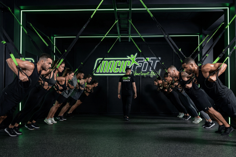 TRX à Méré Suspension Training Gainage et Force chez MagicFit