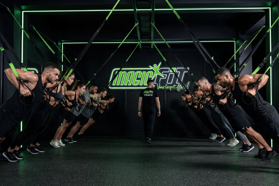 TRX à Paris e Suspension Training Gainage et Force chez MagicFit