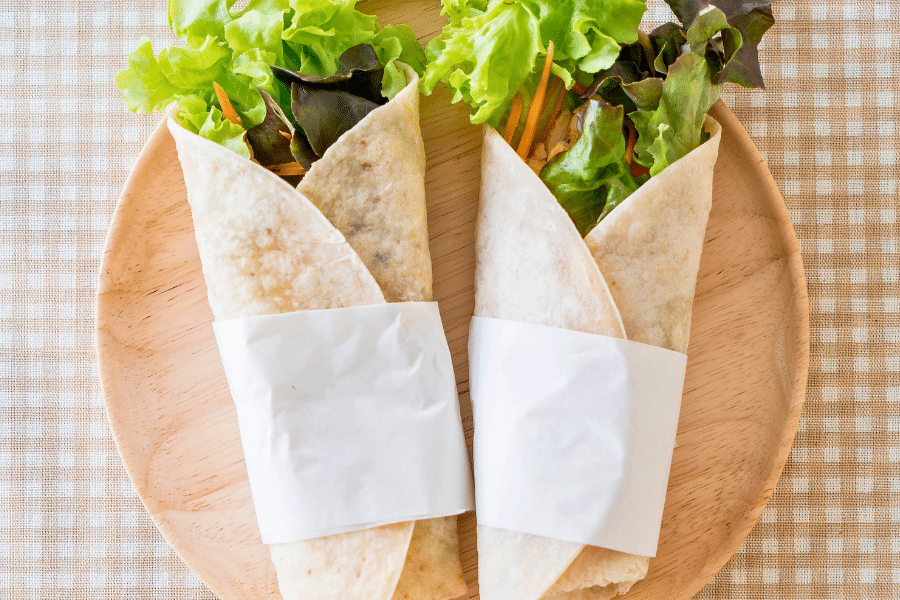 Wrap Vegan Protéiné Recette Étudiante à Petit Prix