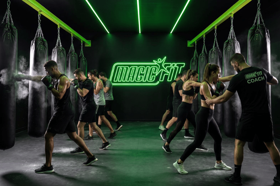 Cardio Boxe à Méré Cours Collectifs pour Brûler des Calories chez MagicFit