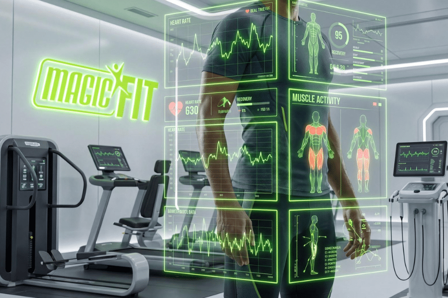 Le fitness mondial en milliards millions de membres — projection complète