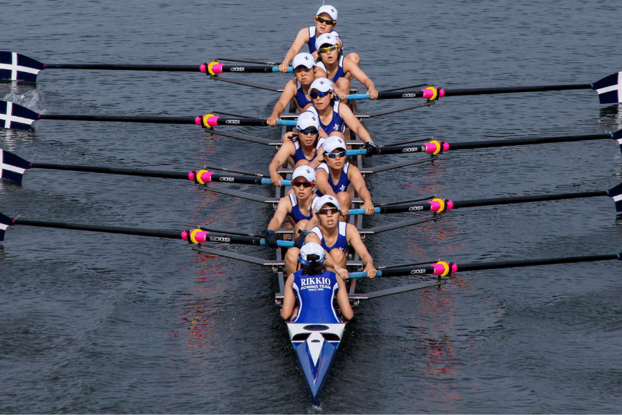 Rameurs le sport le plus complet du corps