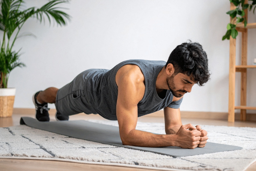 Test gainage planche évaluez l’endurance de votre core et progressez